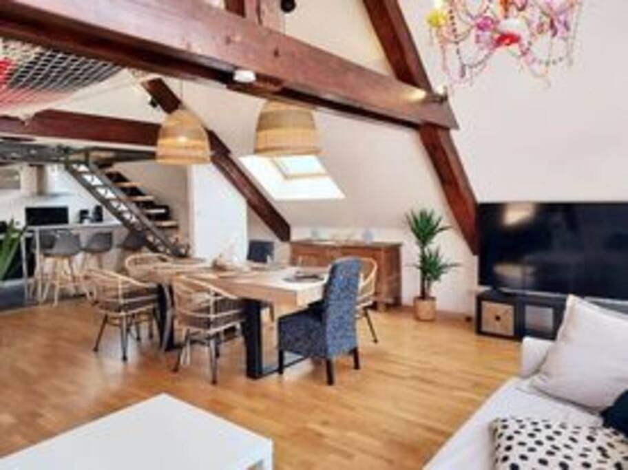 Appartement Panoramique Le Thillot Kültér fotó